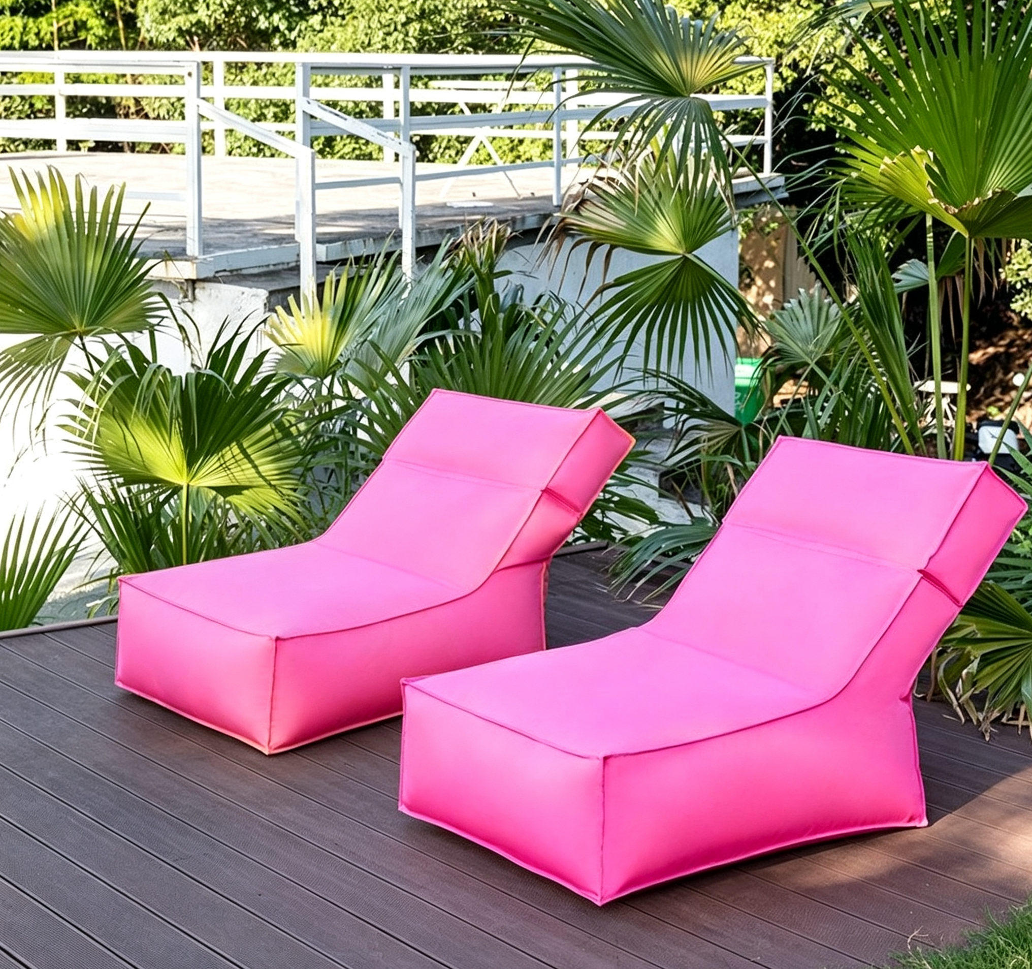 Folded Beach Bean Bag Chair - 2