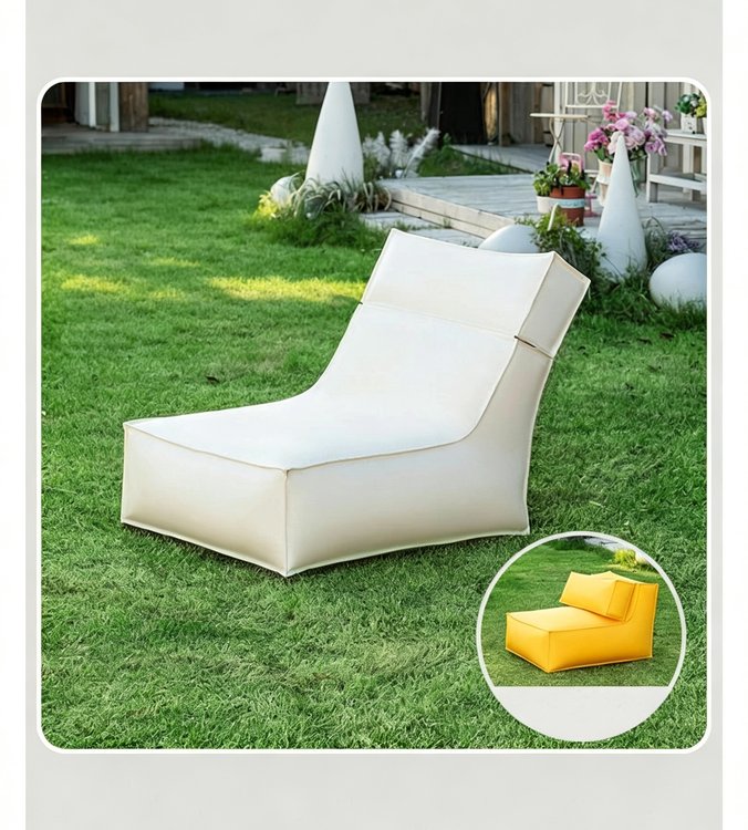 Lawn Folded Beach Bean Bag Chair - Folded Beach Bean Bag Chair Manufacturer & China Factory