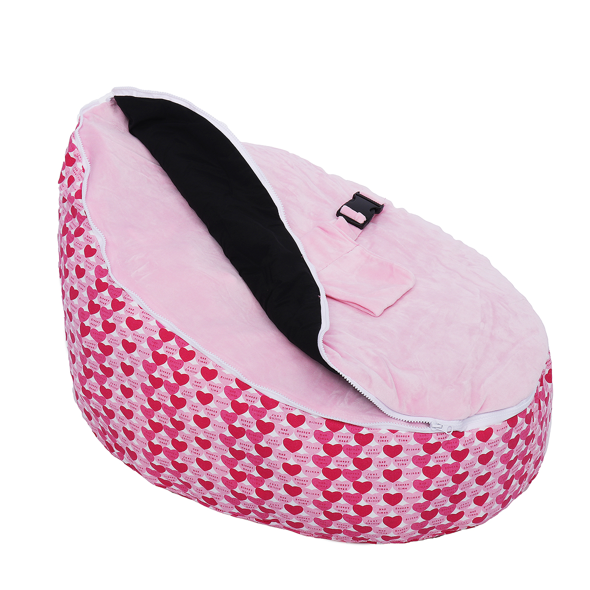 Crimson Baby Pouf Sedia Fodera 3 dettagli