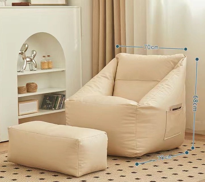 Tear Rose Bean Bag Chair - Recliner Cut detail 1 Tear Rose Bean Bag Chair - Recliner Cut detail 1