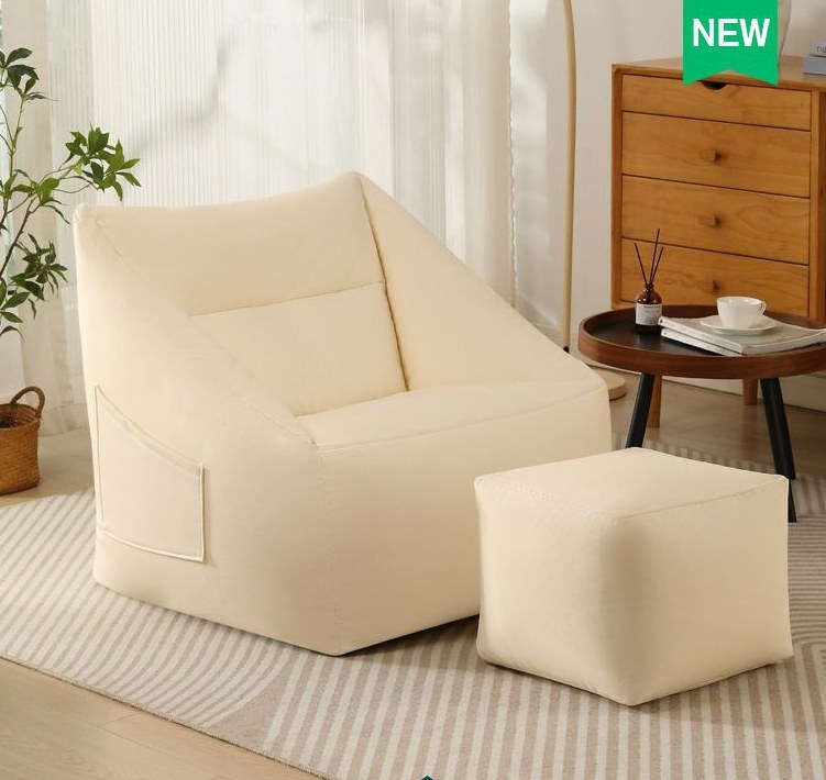 Rose Drop Pouf con Footstool dettaglio 1